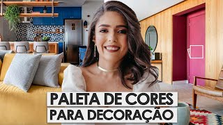 COMO ESCOLHER A PALETA DE CORES PERFEITA PARA DECORAÇÃO DA SUA CASA [upl. by Atikihs]