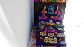 COMO HACER ALTAR DE MUERTOS paso a paso [upl. by Daney822]