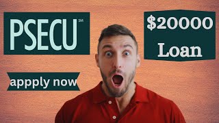 apply Now 20000 Psecu Bank Loan Good chance [upl. by Eeleimaj]