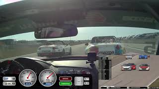 2021 Mazda MX5 Cup  Onboard Sebring Finish  Race 1 [upl. by Cressy480]