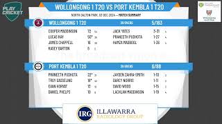 Wollongong 1 T20 v Port Kembla 1 T20 [upl. by Davita876]