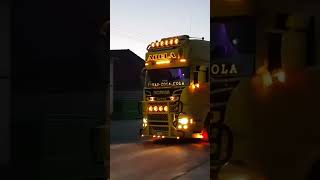 El Brutal Sonido del Scania R730 y R620 V8 🚛🔥 [upl. by Katz]