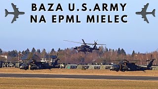 Baza wojskowa US Army na lotnisku EPML Mielec [upl. by Amees]