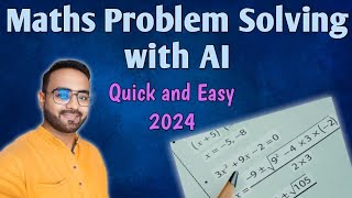 Math Problem Solving with AI  Maths Tricks [upl. by Patten388]