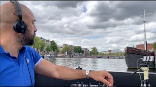 4KHD Amsterdams canals with Dj SAEED ALI LIVE SET [upl. by Fermin616]