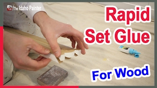 How To Glue Wood Fast Rapid Set Glue For Plastic Wood Metal [upl. by Teodor]