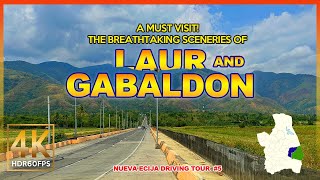 Relaxing Road Trip  Laur and Gabaldon in Nueva Ecija Napakaganda  Philippines  4K [upl. by Ammamaria877]