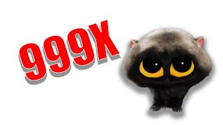 KITTEH KITTEH Scatman cat But its 999x Speed [upl. by Aneleairam]