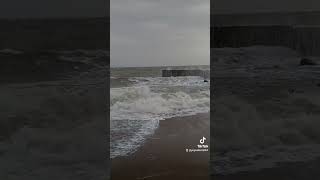 Tempête Caetano et Bert sur le littoral 🐳🌬️ storm weather travel tempete [upl. by Karlee273]