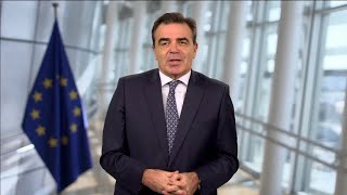 Margaritis Schinas at Cedefops 20th anniversary ReferNet meeting [upl. by Macguiness]