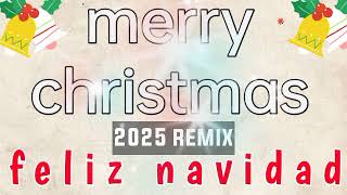 feliz navidad Christmas song 2025 remix [upl. by Sirroned993]