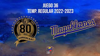 JORNADA 36 RESUMEN Navegantes del Magallanes 15  Leones del Caracas 14  LVBP 2223 2122022 [upl. by Hsaniva5]