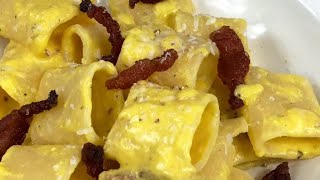 CARBONARA CON UOVA SODE [upl. by Cruickshank771]