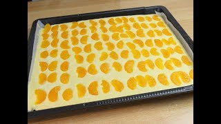 Einfacher Obstkuchen Mandarinenkuchen vom Blech Blechkuchen rucki zucki Kuchenmmh soo lecker😍😍 [upl. by Market681]