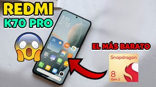 REDMI K70 EL MEJOR DE LA GAMA MEDIA del 2024😱 [upl. by Robinette974]