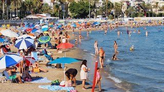 Beach Walk Sitges barcelona [upl. by Lhok]