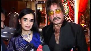 Shakti Kapoor and family at Bappa Lahiris marriage partyflv [upl. by Tenney]