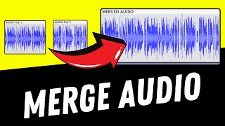 How to Join  Merge Multiple Audio Files into One  Free PC amp Mac 2024 [upl. by Assille]