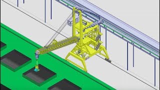 NLine Traveling Ship Loader with Tripper [upl. by Adihahs692]