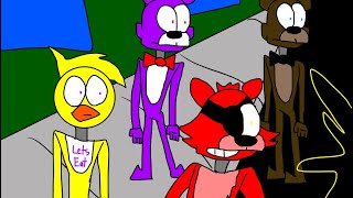 Twisted Animatronics 4 Five Nights at Freddys Animation [upl. by Aneleairam]