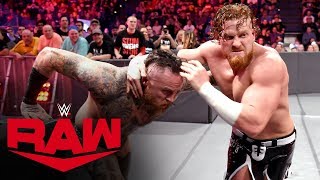 Aleister Black vs Buddy Murphy Raw Jan 13 2020 [upl. by Tirma369]