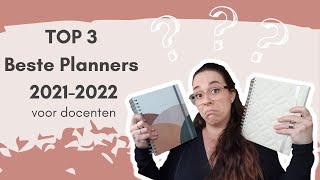 Planners die je leven makkelijker maken  Top 3 Beste Planners 20212022 Voor Docenten [upl. by Odinevneib]