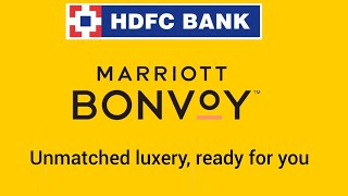 HDFC Bank Marriott Bonvoy  1 free Marriot night stay  Best for beginners 2025 [upl. by Paula]