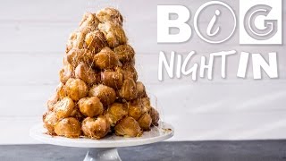 Hazelnut Croquembouche Recipe  Big Night In  Sorted Food [upl. by Nirtak]