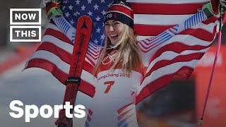 The Genesis of Mikaela Shiffrin US Alpine Skier amp Olympic Gold Medalist  NowThis [upl. by Netfa]