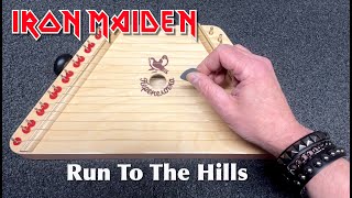 Run To The Hills on Zither Lap Harp  Iron Maiden cover [upl. by Malti94]