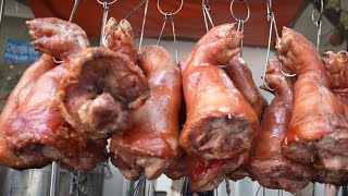 Street Food Delight Devouring a 3kg Pig Leg at the Village Market  Hải  Asian Cuisine [upl. by Sheng]