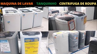 OFERTAS DE MAQUINA DE LAVAR  CENTRIFUGA DE ROUPA  TANQUINHO ELETRODOMÉSTICOS PROMOÇÃO [upl. by Karola60]