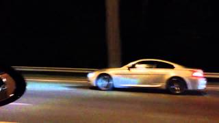 Panamera Turbo vs RS6 C7 vs crazy M6 E63 [upl. by Ahsiekyt215]