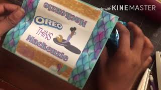 How to Assemble your Oreo thins 4 Pack Templates [upl. by Sidnal]