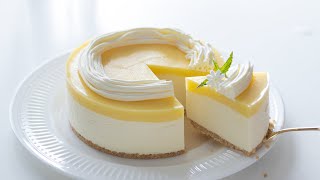 レモンのレアチーズケーキの作り方 NoBake Lemon Cheesecake  HidaMari Cooking [upl. by Eedyah789]