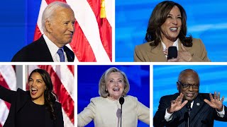 Dems celebrate Harris thank Biden and jab Trump DNC Day 1 highlights [upl. by Gearard716]