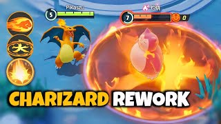 Charizard get a Rework on Chinese Version  Pokémon Unite [upl. by Trinee366]