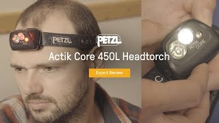 Petzl Actik Core 450L Headtorch Expert Review 2022 [upl. by Gad]