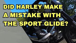 WHY DID HARLEY DISCONTINUE THE SPORT GLIDE [upl. by Aprile94]