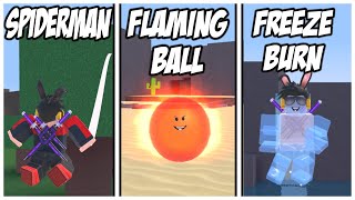 How to make SPIDERMAN FLAMING BALL and FREEZING BURN POTIONS in WACKY WIZARDS ROBLOX [upl. by Narih609]