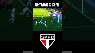 Neymar x Ceni A DEFESA IMPOSSÍVEL saopaulo neymar [upl. by Alliuqahs838]