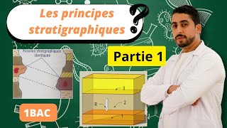 1BAC  Les principes stratigraphiques  Partie 1 💥⭐ أبسط مافي الشرح 🔥💥Svt🔥💥 [upl. by Bonnes]