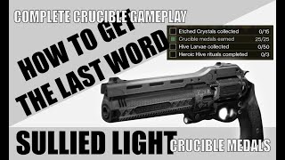 Destiny 2 Forsaken The Last Word quest  Sullied Light [upl. by Iinde783]