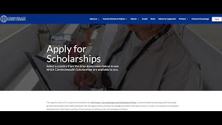 Apply for Commonwealth Shared Scholarships It is now open [upl. by Htebaras83]