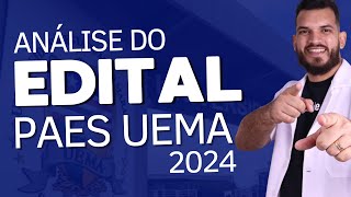 Edital PAES UEMA 2024  Comentário geral [upl. by Els]