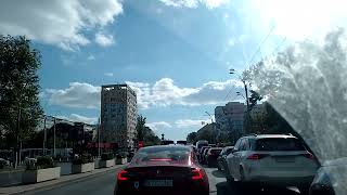 Trafic de weekend strViitorului str Batistei Bd N Balcescu Calea Serban Voda sos Giurgiului [upl. by Ytineres]