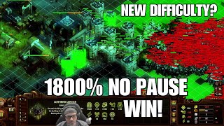 They Are Billions 1800 No Pause Win on New Difficulty [upl. by Htebazileyram704]