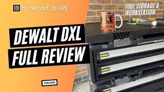 DEWALT DXL TOUGHSYSTEM 20 REVIEW  Modular Tool Storage Workstation [upl. by Eloisa381]