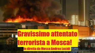 Gravissimo attentato terroristico a Mosca [upl. by Yenroc]