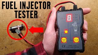 Inside a fuel injector tester with schematic [upl. by Konstance]